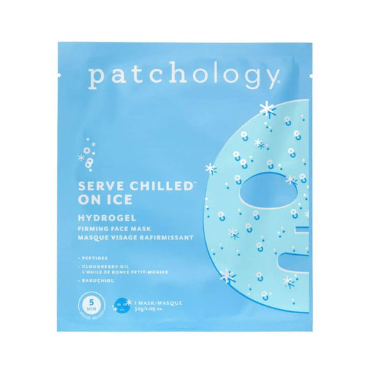 ICED SERVE CHILLED HYDROGEL FIRMING FACE MASK