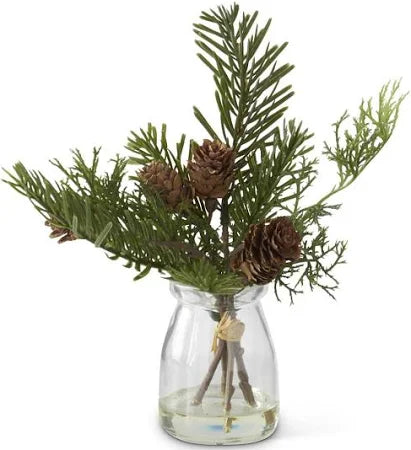 Pine Sprig in Vase