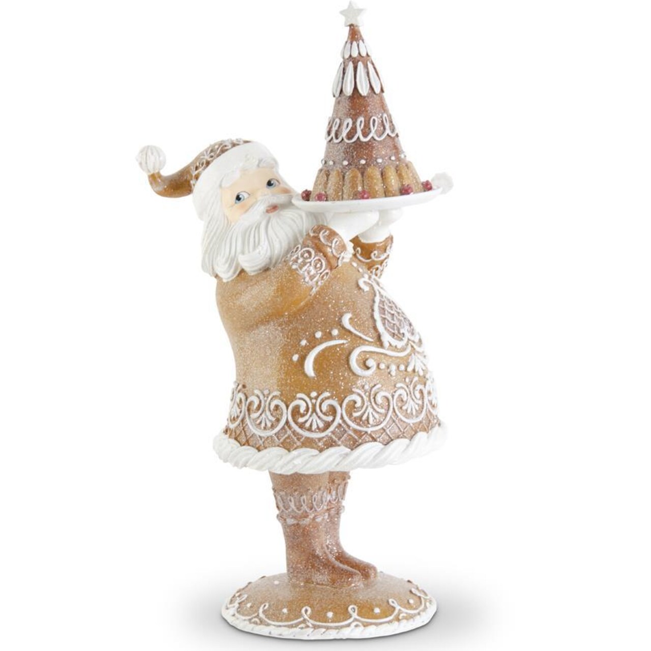 Glitter Santa with Cake